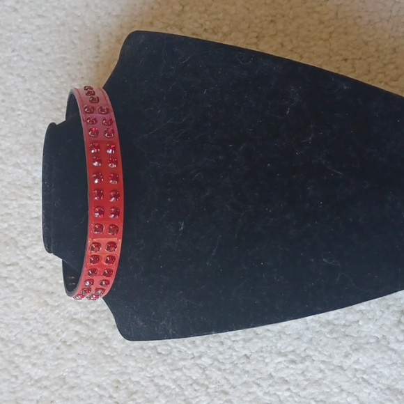 Gothic Rhinestone Choker Bracelets Watch - Picture 8 of 12